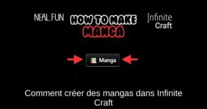 Comment créer des mangas dans Infinite Craft