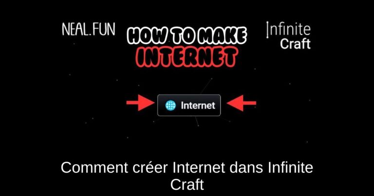 Comment créer Internet dans Infinite Craft
