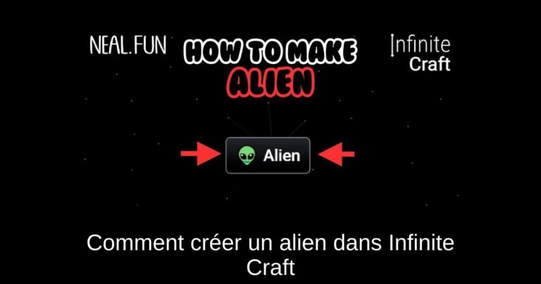 Comment créer un alien dans Infinite Craft
