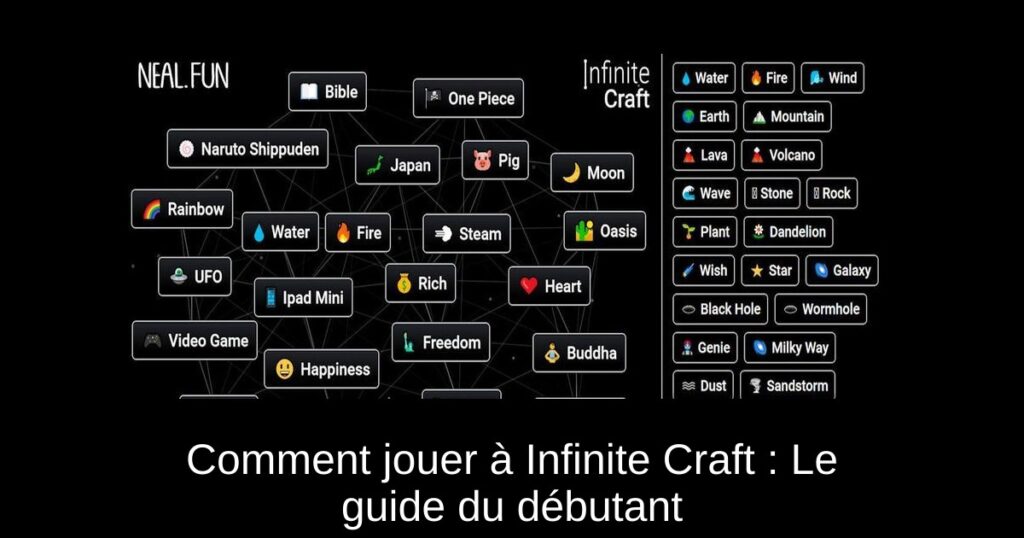 Comment jouer à Infinite Craft : Le guide du débutant