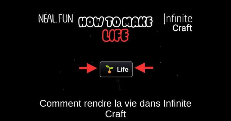 Comment rendre la vie dans Infinite Craft