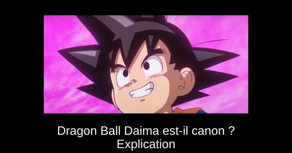 Dragon Ball Daima est-il canon ? Explication
