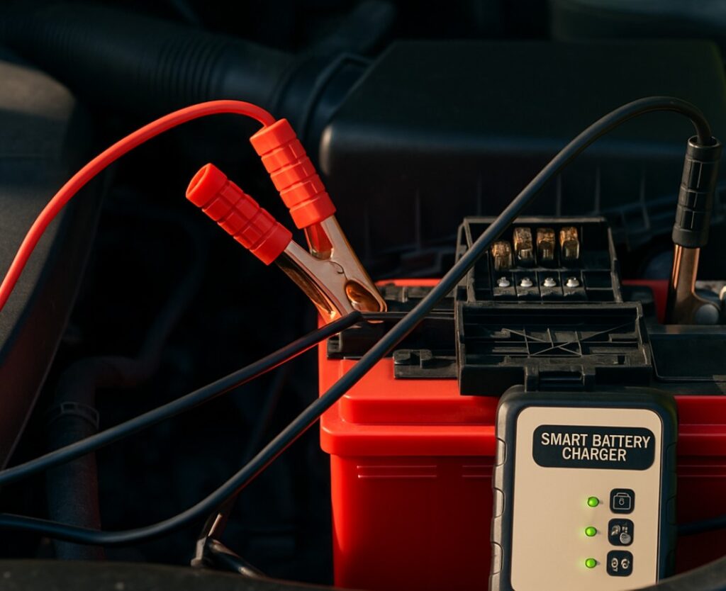 Pourquoi un Chargeur Lente est le Meilleur Ami de votre Batterie de Voiture (et Comment l’Utiliser)