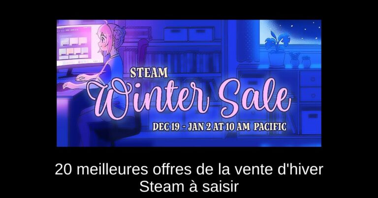 20 meilleures offres de la vente d'hiver Steam à saisir
