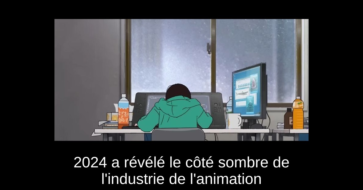 2024 a révélé le côté sombre de l&rsquo;industrie de l&rsquo;animation