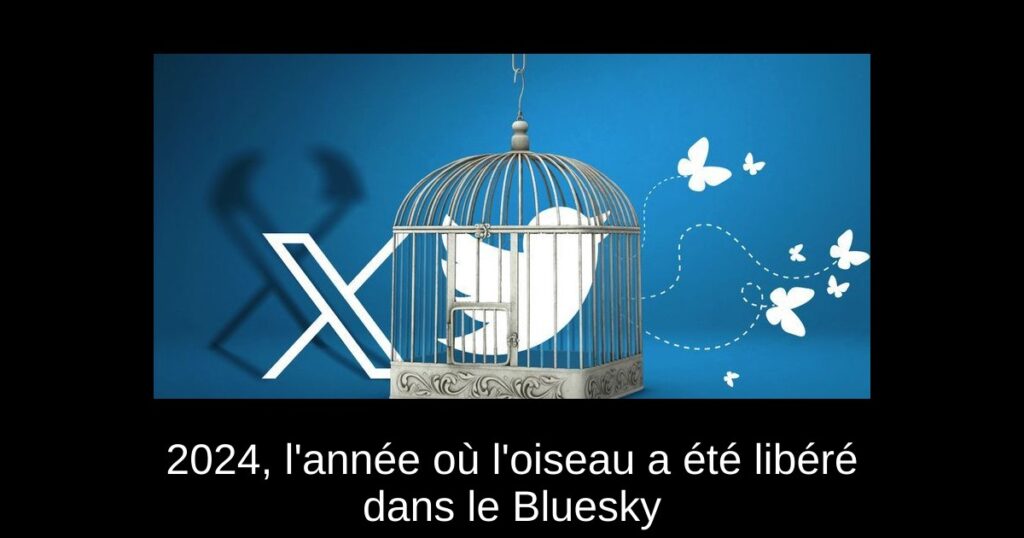 2024, l’année où l’oiseau a été libéré dans le Bluesky