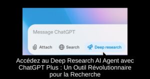 Accédez au Deep Research AI Agent avec ChatGPT Plus : Un Outil Révolutionnaire pour la Recherche