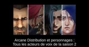 Arcane Distribution et personnages : Tous les acteurs de voix de la saison 2