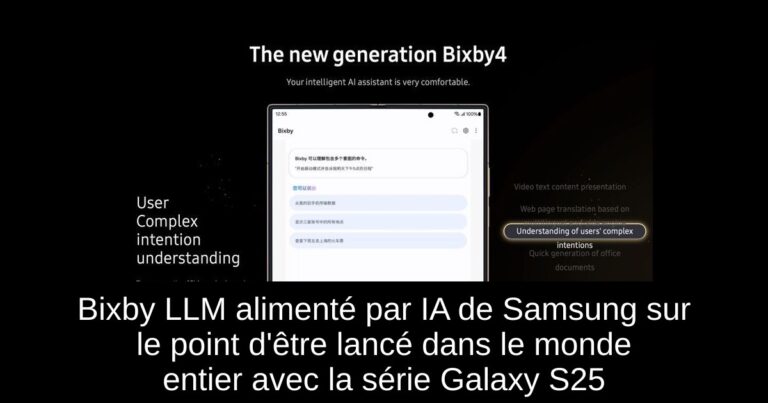 Bixby LLM alimenté par IA de Samsung sur le point d'être lancé dans le monde entier avec la série Galaxy S25