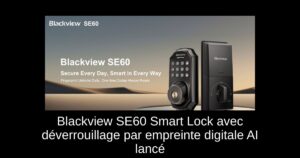 Blackview SE60 Smart Lock avec déverrouillage par empreinte digitale AI lancé