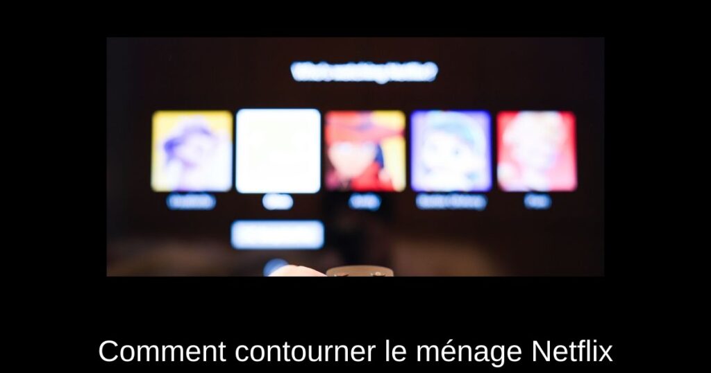 Comment contourner le ménage Netflix
