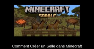 Comment Créer un Selle dans Minecraft
