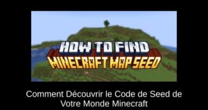Comment Découvrir le Code de Seed de Votre Monde Minecraft