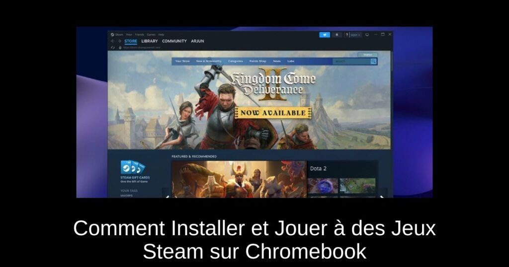 Comment Installer et Jouer à des Jeux Steam sur Chromebook