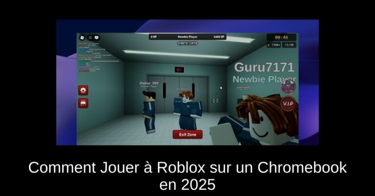 Comment Jouer à Roblox sur un Chromebook en 2025