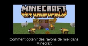 Comment obtenir des rayons de miel dans Minecraft