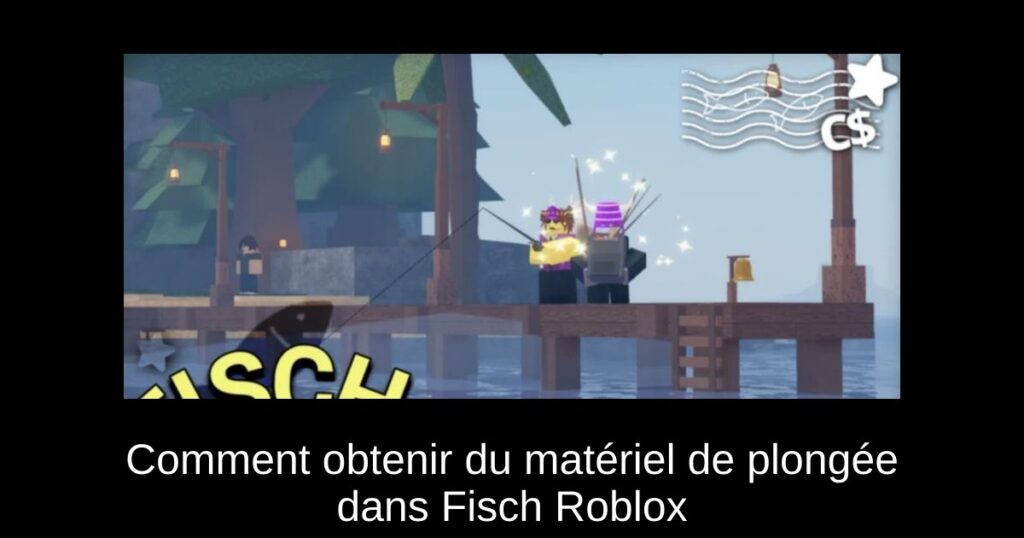 Comment obtenir du matériel de plongée dans Fisch Roblox