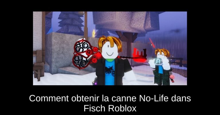 Comment obtenir la canne No-Life dans Fisch Roblox