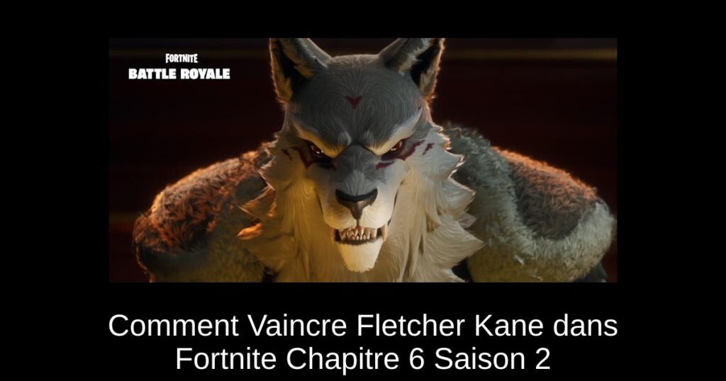 Comment Vaincre Fletcher Kane dans Fortnite Chapitre 6 Saison 2