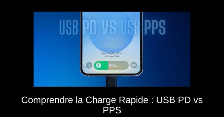 Comprendre la Charge Rapide : USB PD vs PPS