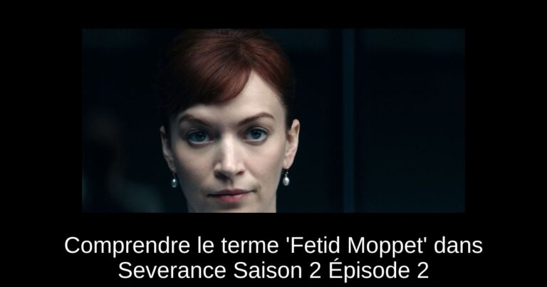 Comprendre le terme 'Fetid Moppet' dans Severance Saison 2 Épisode 2