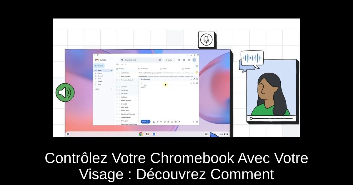 Contrôlez Votre Chromebook Avec Votre Visage : Découvrez Comment