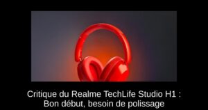 Critique du Realme TechLife Studio H1 : Bon début, besoin de polissage
