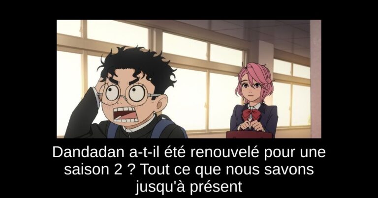 Dandadan a-t-il été renouvelé pour une saison 2 ? Tout ce que nous savons jusqu'à présent