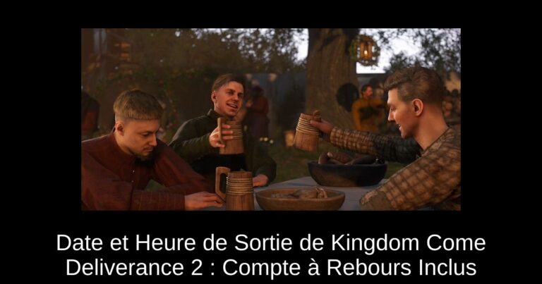 Date et Heure de Sortie de Kingdom Come Deliverance 2 : Compte à Rebours Inclus
