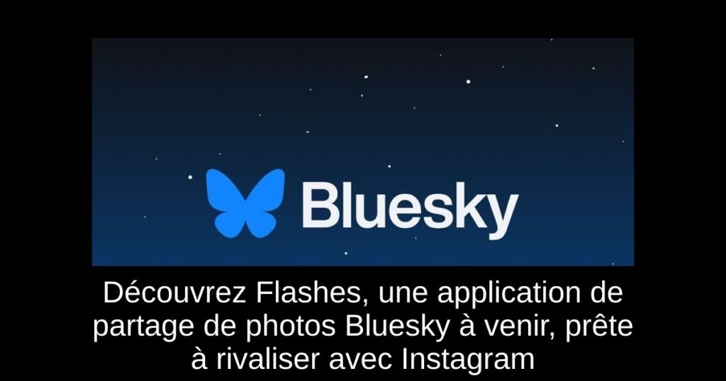 Découvrez Flashes, une application de partage de photos Bluesky à venir, prête à rivaliser avec Instagram