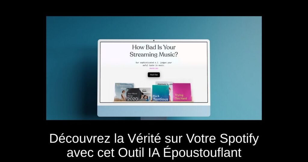 Découvrez la Vérité sur Votre Spotify avec cet Outil IA Époustouflant