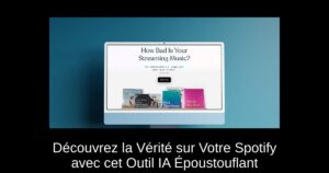 Découvrez la Vérité sur Votre Spotify avec cet Outil IA Époustouflant
