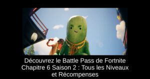 Découvrez le Battle Pass de Fortnite Chapitre 6 Saison 2 : Tous les Niveaux et Récompenses