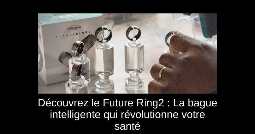 Découvrez le Future Ring2 : La bague intelligente qui révolutionne votre santé