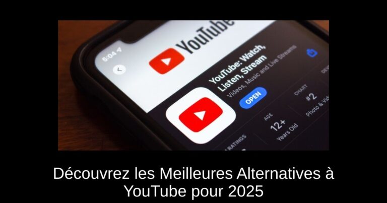 Découvrez les Meilleures Alternatives à YouTube pour 2025