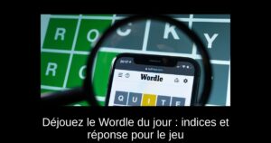 Déjouez le Wordle du jour : indices et réponse pour le jeu #1318