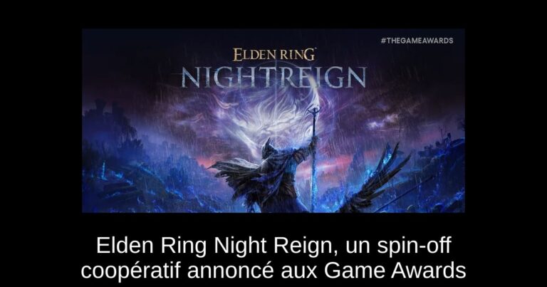 Elden Ring Night Reign, un spin-off coopératif annoncé aux Game Awards