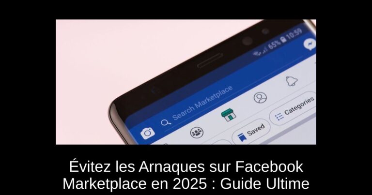 Évitez les Arnaques sur Facebook Marketplace en 2025 : Guide Ultime