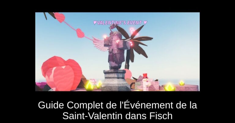 Guide Complet de l'Événement de la Saint-Valentin dans Fisch