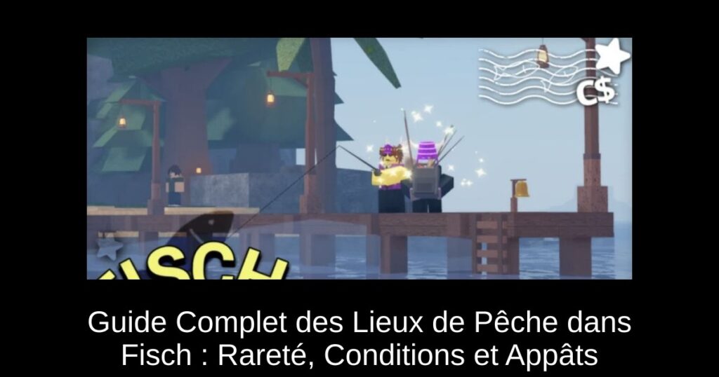 Guide Complet des Lieux de Pêche dans Fisch : Rareté, Conditions et Appâts
