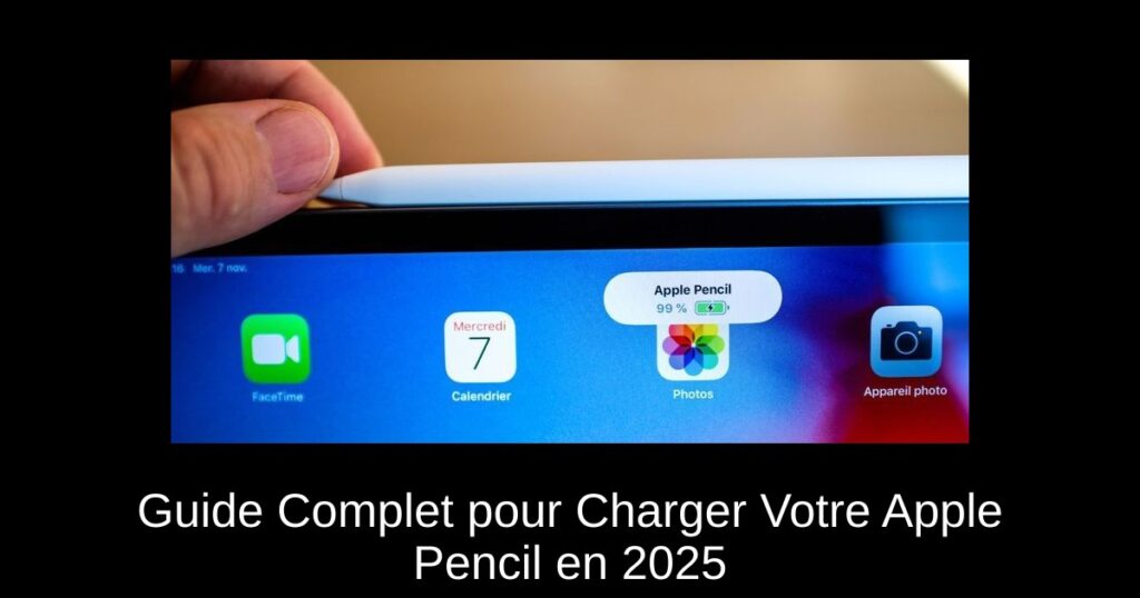 Guide Complet pour Charger Votre Apple Pencil en 2025