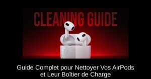 Guide Complet pour Nettoyer Vos AirPods et Leur Boîtier de Charge