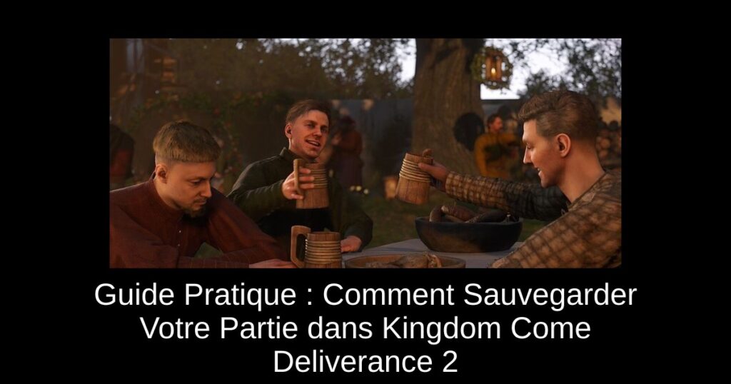 Guide Pratique : Comment Sauvegarder Votre Partie dans Kingdom Come Deliverance 2