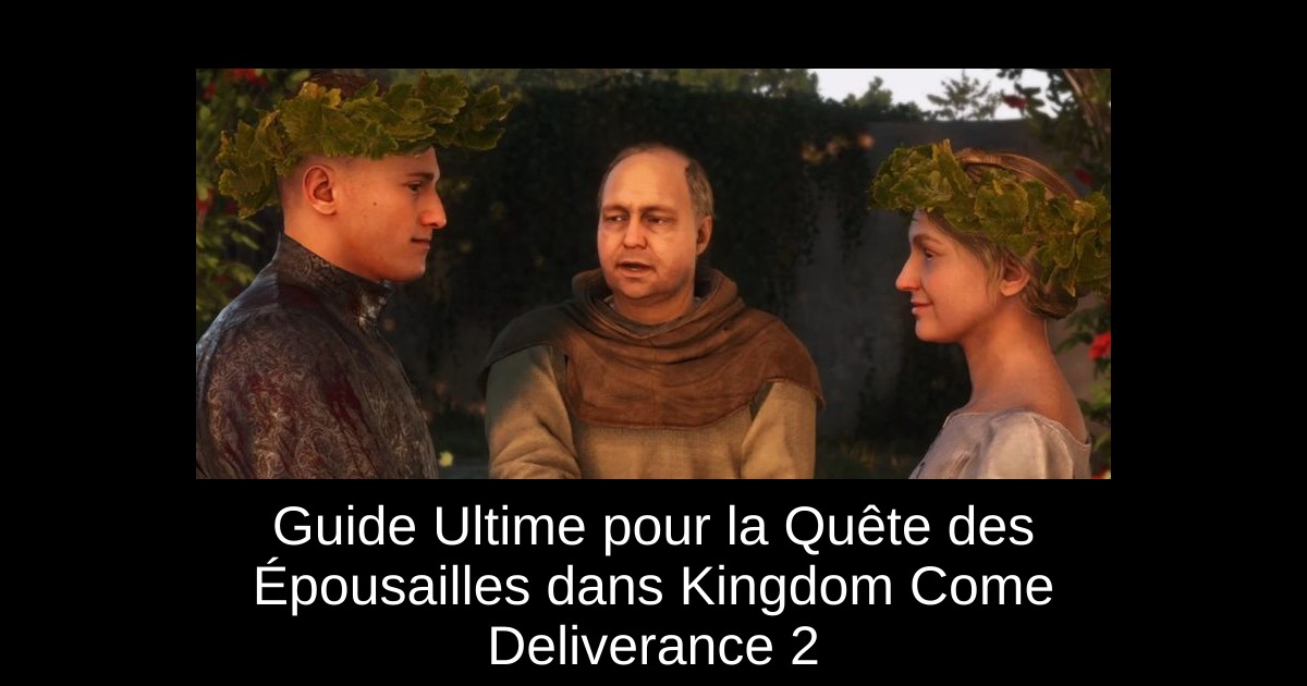 Guide Ultime pour la Quête des Épousailles dans Kingdom Come Deliverance 2
