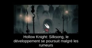 Hollow Knight: Silksong, le développement se poursuit malgré les rumeurs