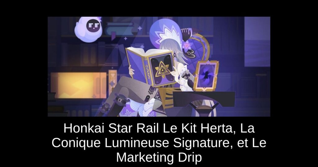 Honkai Star Rail Le Kit Herta, La Conique Lumineuse Signature, et Le Marketing Drip
