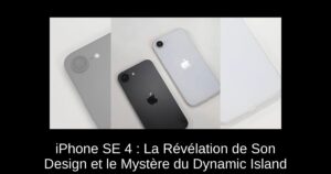 iPhone SE 4 : La Révélation de Son Design et le Mystère du Dynamic Island