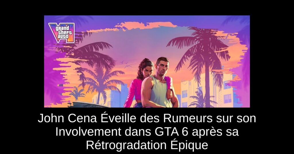 John Cena Éveille des Rumeurs sur son Involvement dans GTA 6 après sa Rétrogradation Épique
