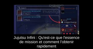 Jujutsu Infini : Qu’est-ce que l’essence de mission et comment l’obtenir rapidement