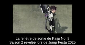 La fenêtre de sortie de Kaiju No. 8 Saison 2 révélée lors de Jump Festa 2025